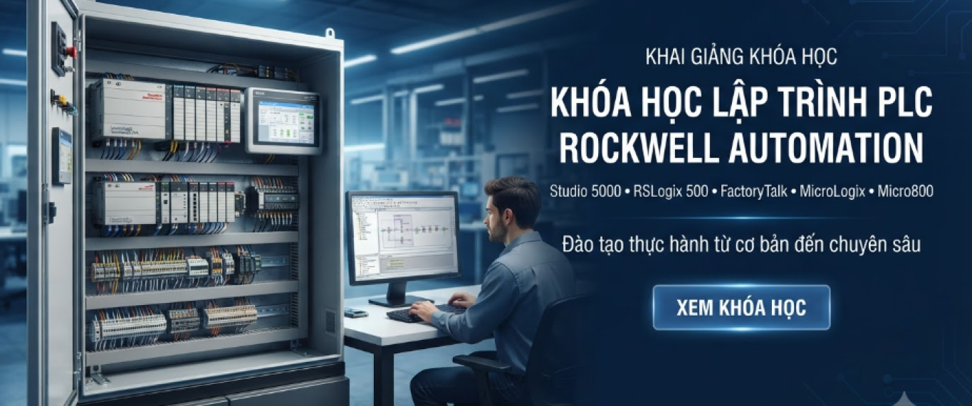 KHÓA HỌC LẬP TRÌNH PLC ROCKWELL AUTOMATION