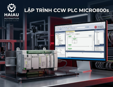 KHÓA HỌC LẬP TRÌNH PLC MICRO800 ROCKWELL AUTOMATION – PHẦN MỀM CCW CONNECTED COMPONENTS WORKBENCH