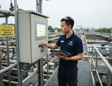 Case Study: Dự Án Nâng Cấp Hệ Thống An Toàn Cho Nhà Máy Xử Lý Nước Thải
